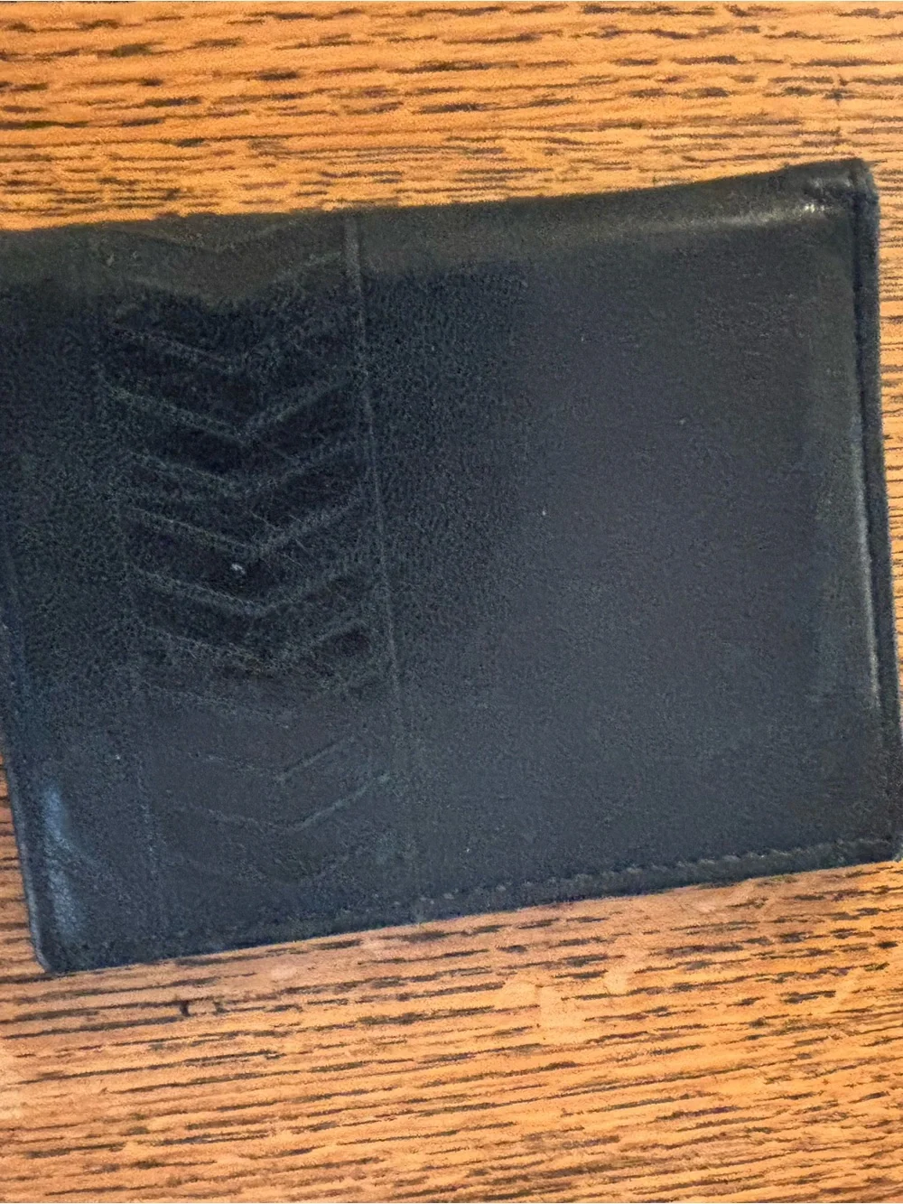 Four Vintage Black and Brown Leather Men's Wallets